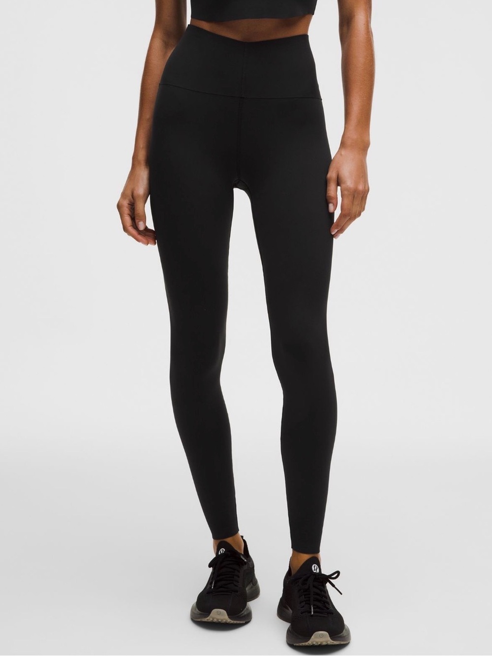 lululemon Glow Up Super-High-Rise Tight 28", Size 14 High Rise Black Leggings